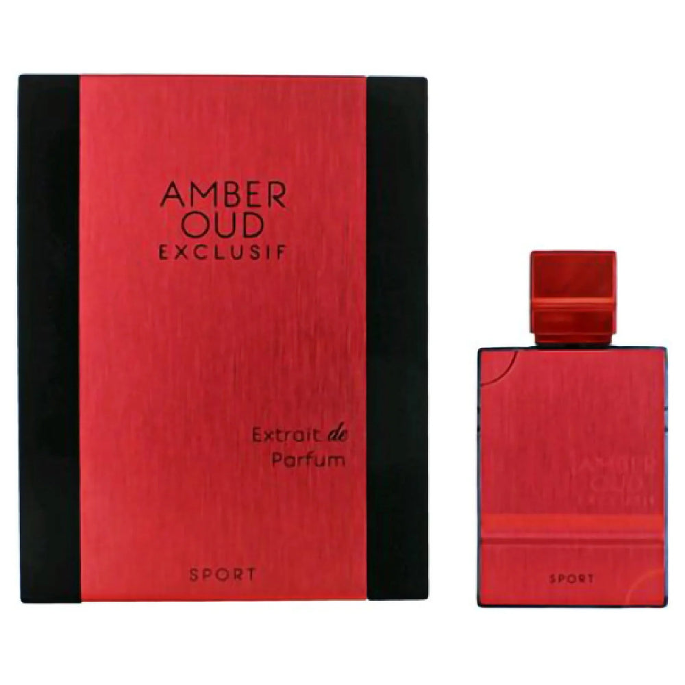 Al Haramain Amber Oud Exclusif Sport Extrait de Parfum Spray for Unisex, 2.0 Ounce